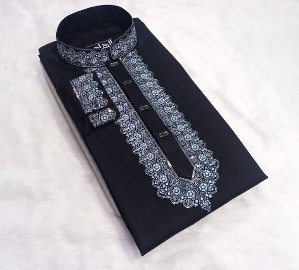 প্রিমিয়াম কট এম্ব্রয়ডারি পাঞ্জাবি